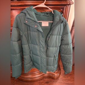 Amazon Essentials Sea Green Puffer Jacket